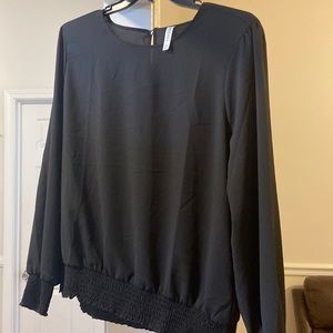Zenana Black Blouse